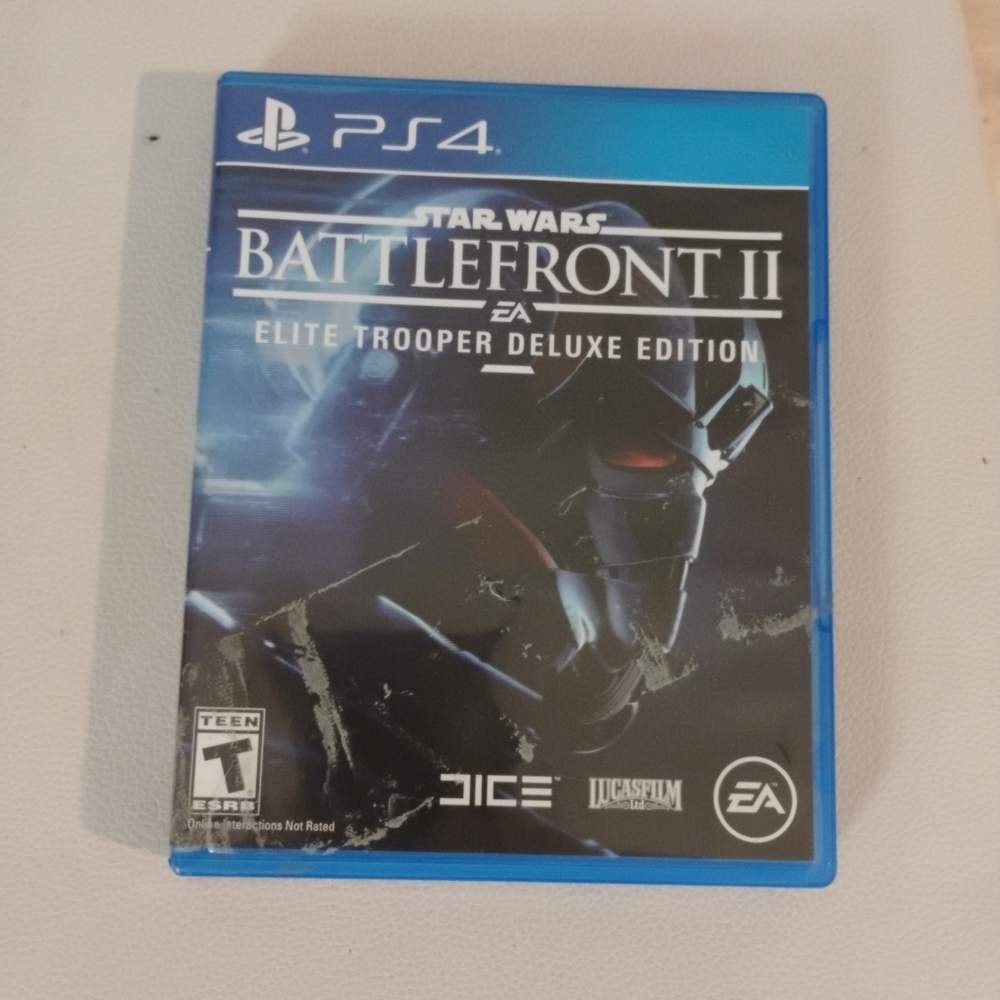 Star Wars Battlefront II Elite Trooper Deluxe Edition for PS4 - Blue Case